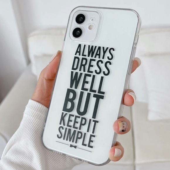 Clear Graphic iPhone Case - Picture 2 of 4